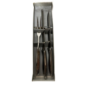 Mid Century 3 pc Set Carving Knives Knife